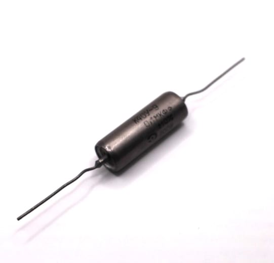 2x K40Y-9 K40U-9 0.1uF 200V Audio Capacitors Paper in Oil PIO / NOS / Tested - Image 2