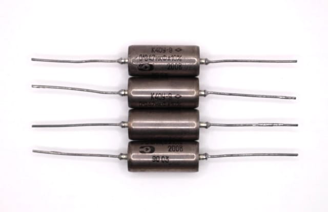 4x K40Y-9 K40U-9 0.047uF 47nF 200V Audio Capacitors Paper in Oil PIO