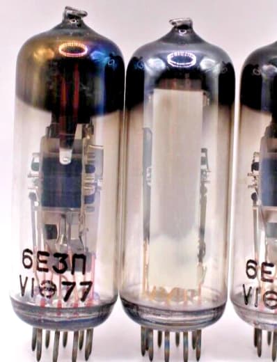2x 6E3P = EM84 = 6FG6 = 6E2 Magic Eye Tube Level Indicator / Used / Tested - Image 2