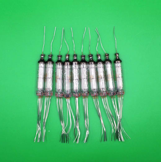 10x NOS 1J24B 1Ж24Б 1ZH24B Miniature HF Pentode USSR Soviet New Old Stock 10 pcs