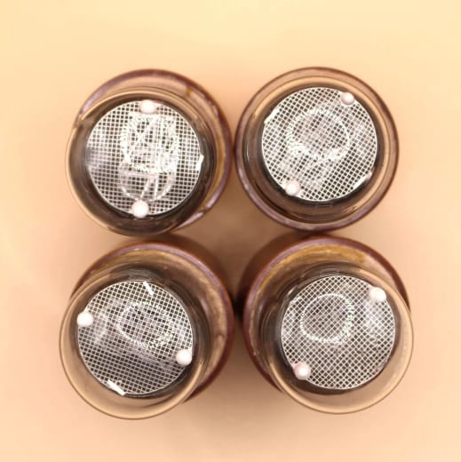 4x NOS IN-1 ИН-1 Soviet Nixie Tubes for Clock / Same Date / Tested / 4pcs - Image 3