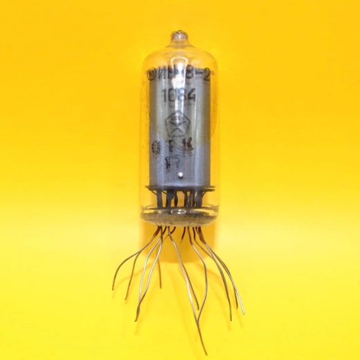 4x IN-8-2 ИН-8-2 Soviet Nixie Tubes for Clock Used Tested / 100% working / 4pcs - Image 4