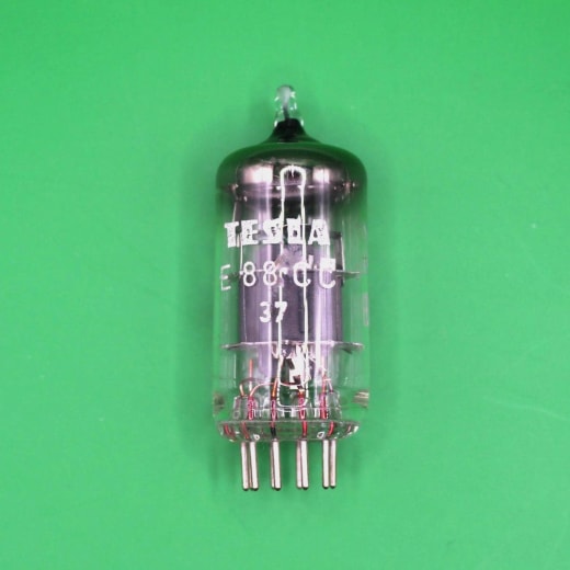 Tesla E88CC Tested NOS Double Triode = 6922 , CCa , CV2492 , 9622 , GL-6307