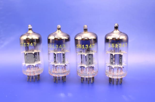 1x ECC81 RFT / Tested / NOS / Double Triode 12AT7 / ECC801S / 6060  One tube - Image 2