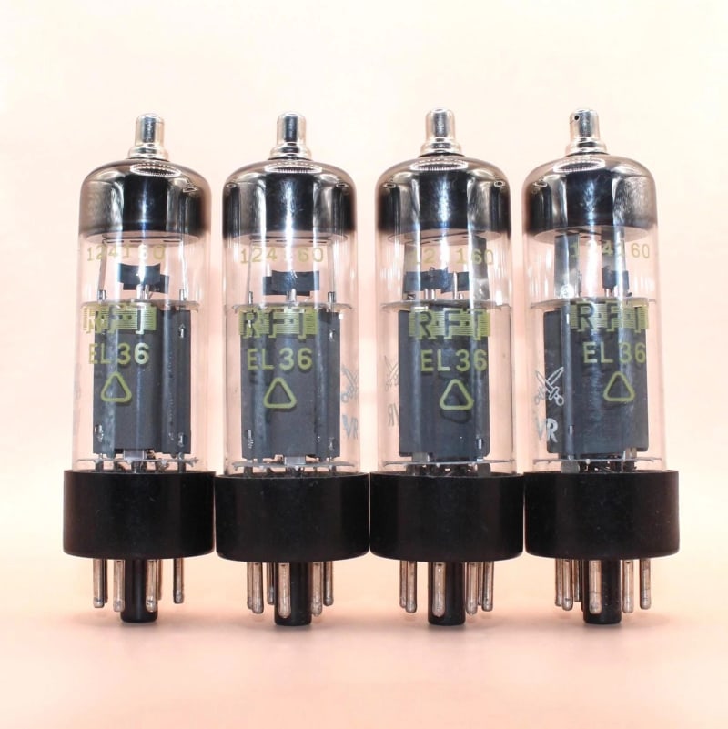 50x New EL36 RFT Same Date Code Beam Power Tubes Military VR NOS = 6P31S - Image 3