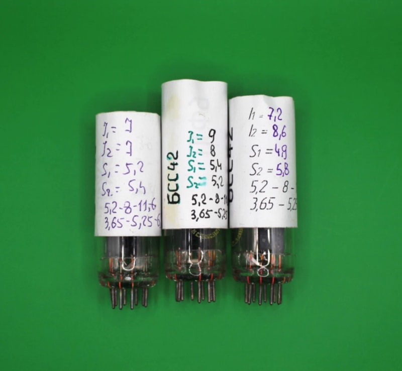 1x 6CC42 TESLA Double Triode Tested Vacuum Tube = 5670 2C51 6385 396A - Image 6