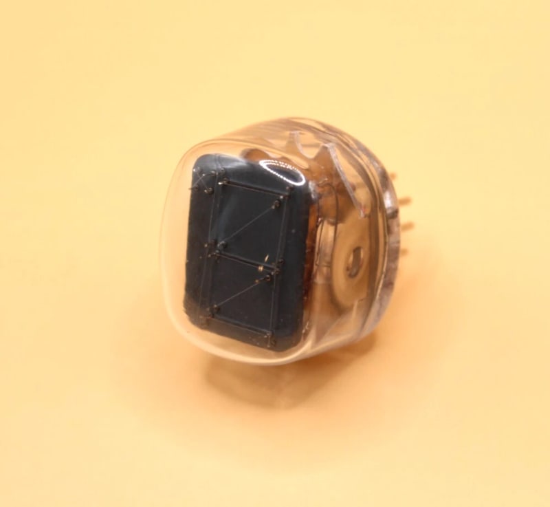 1x New IV-19 ~IV-13 IV-20 Soviet Indicator VFD Nixie Tubes Tested / Reflector