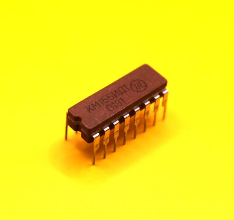 9x New KM155ID1 КМ155ИД1 SN74141 DM74141N MH74141 Driver for Nixie Clock NOS - Image 5