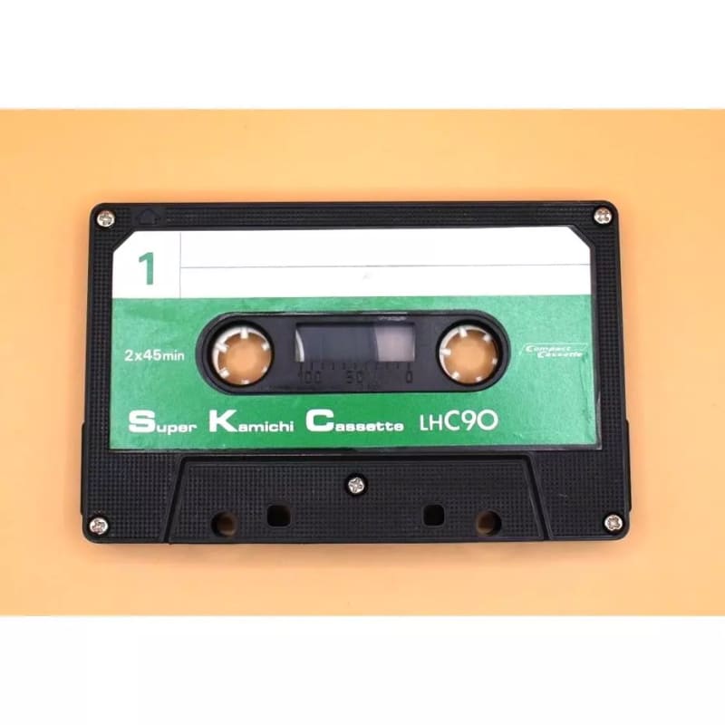 New KAMICHI LHC90 Audio Casette Tape Normal Type I / Type 1 / 90 min / Blank - Image 4