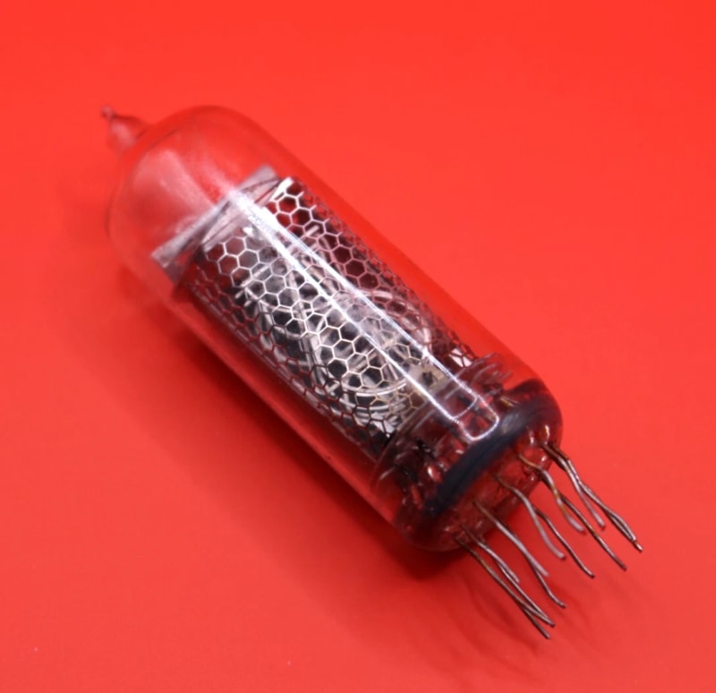1x IN-14 ИН-14 Soviet Nixie Tubes for Clock / USED / Tested / 100% working / 1pc