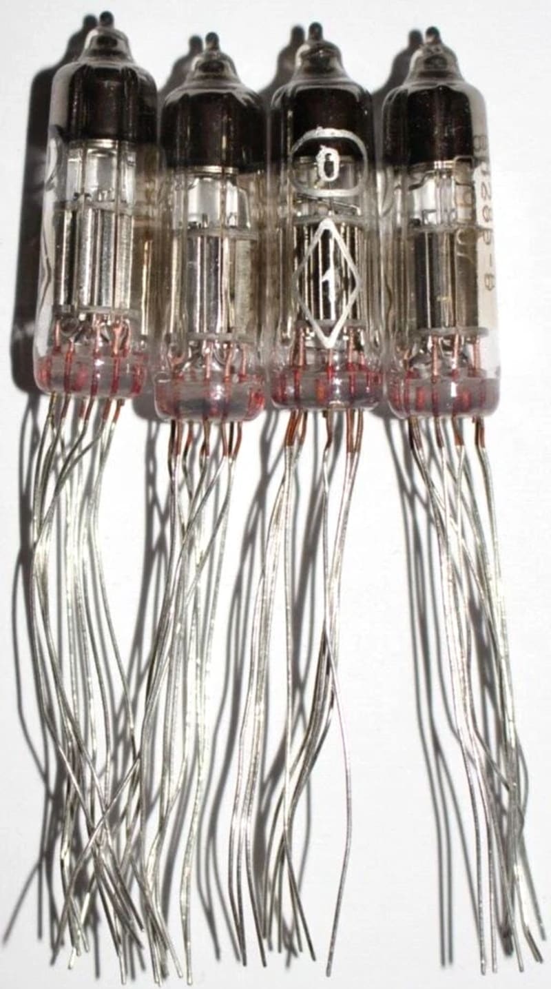 4x New 6N28B-V 6Н28Б-В Dual Mini Triode / Soviet / High Durability / NOS