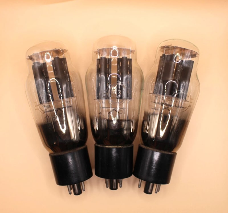 1x New 5C3S / 5U4G / 5U3C Black Anode Rectifier Tube Tested NOS Svetlana 1pcs - Image 3