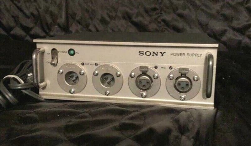 1x New SONY AC-148F PHANTOM 2 Channel AC Power Supply for Microphones - Image 4