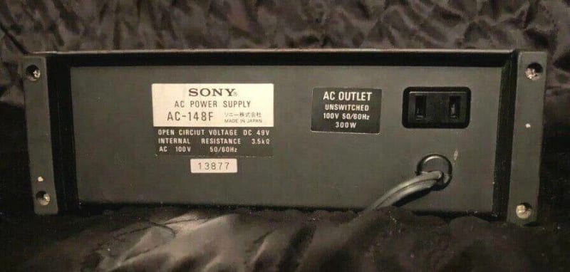 1x New SONY AC-148F PHANTOM 2 Channel AC Power Supply for Microphones - Image 2