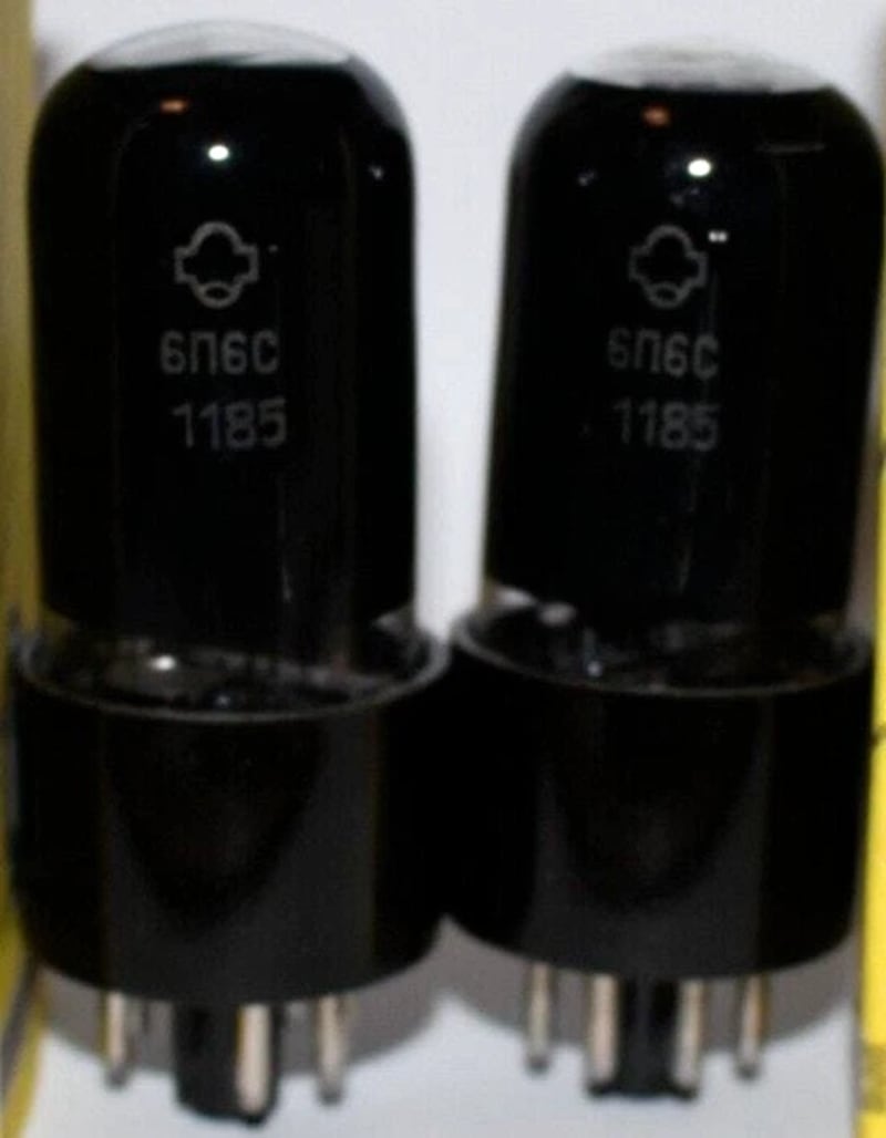 2x NOS 6P6S / 6V6-GT Matched Pair / Tested / Original boxes / SAME DATE XII-62 - Image 2