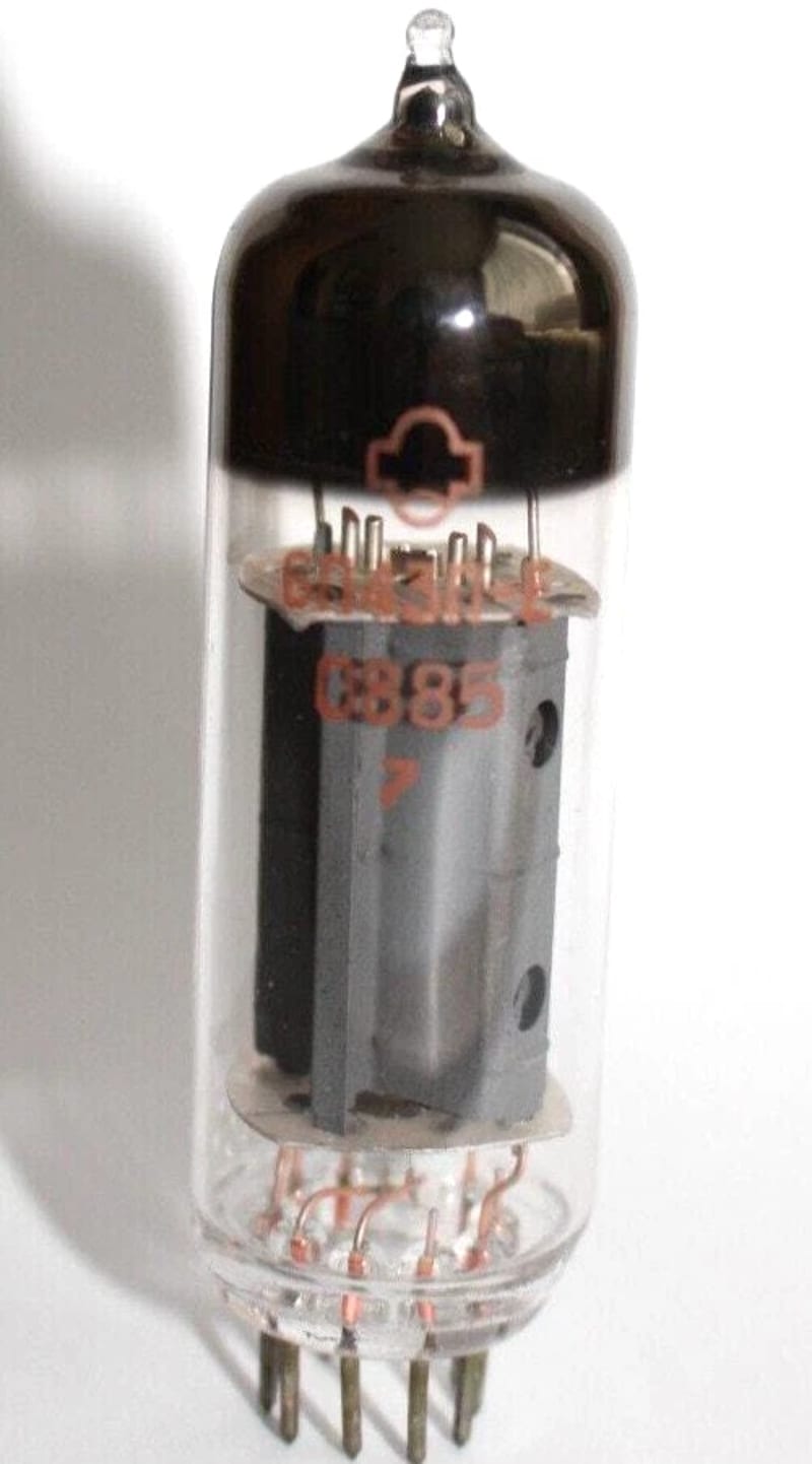 4x New 6P43P-E 6П43П-Е ~EL86 Output Beam Pentode Reflector / Same Date / NOS