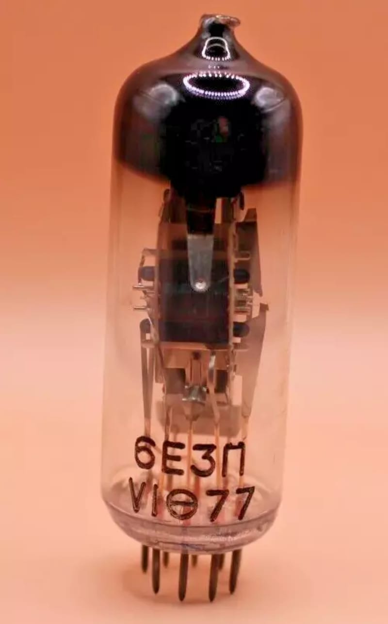 1x New 6E3P = EM84 = 6FG6 = 6E2 Magic Eye Level Indicator Same date! / Tested - Image 3