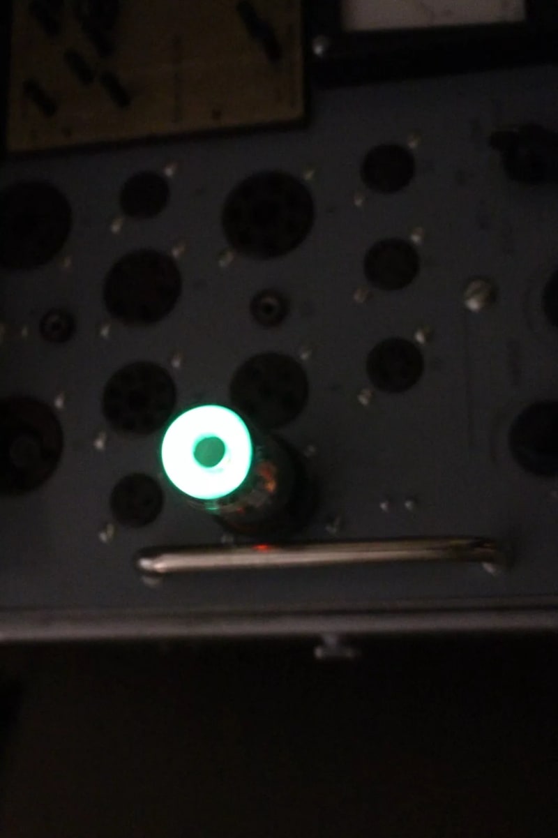 1x 6E5S / 6G5G / 6E5G / 6Е5С Magic Eye NOS Tube Tested 100% working indicator - Image 6