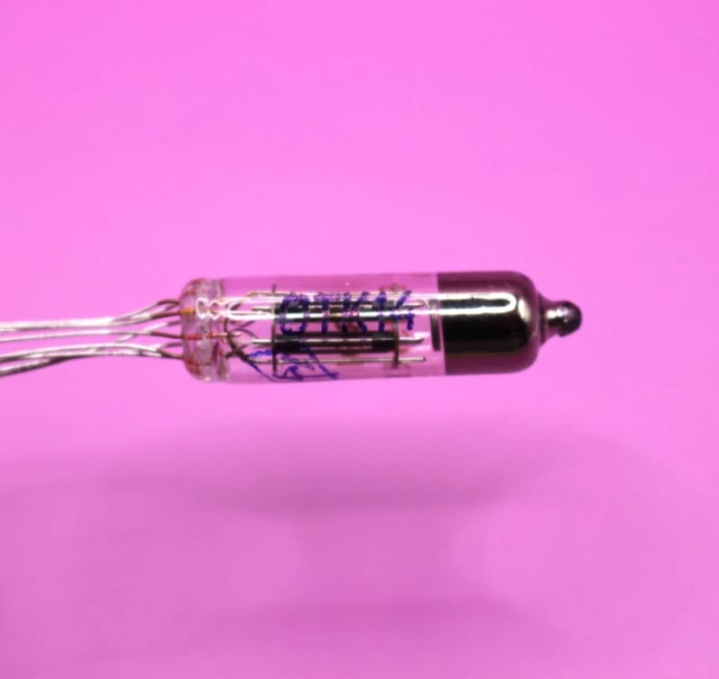 50x 6N16B-V 6Н16Б-В = 6021 ~ 6SN7 Double Triode Tubes / Gold Grid / NEW - Image 7