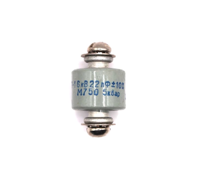 4x NOS K15U-1 K15Y-1 Doorknob Capacitors 22pF 6kV 5kVAR High Voltage Ceramic - Image 3