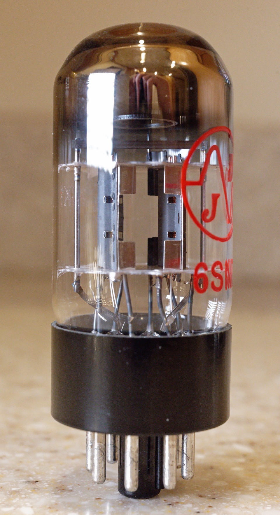 American 6SN7 double triode with octal base
