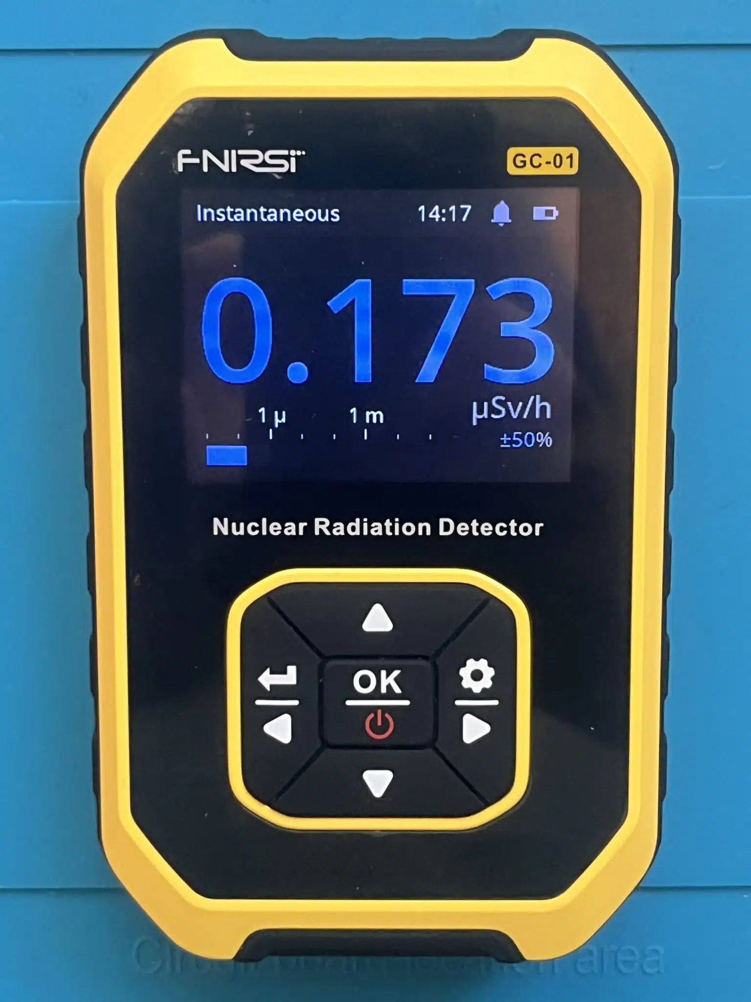 GC-01 running Rad Pro firmware