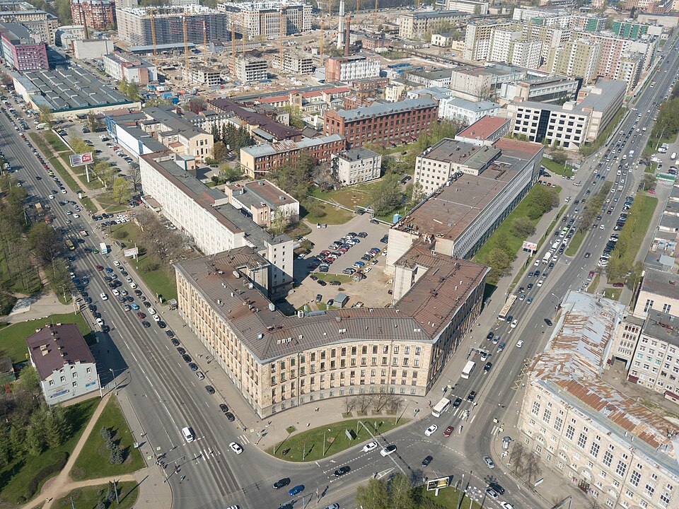 Svetlana factory complex in Saint Petersburg