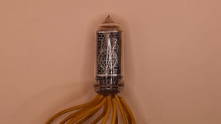 4x IN-8-2 ИН-8-2 Soviet Nixie Tubes for Clock Used Tested / 100% working / 4pcs - Video 2