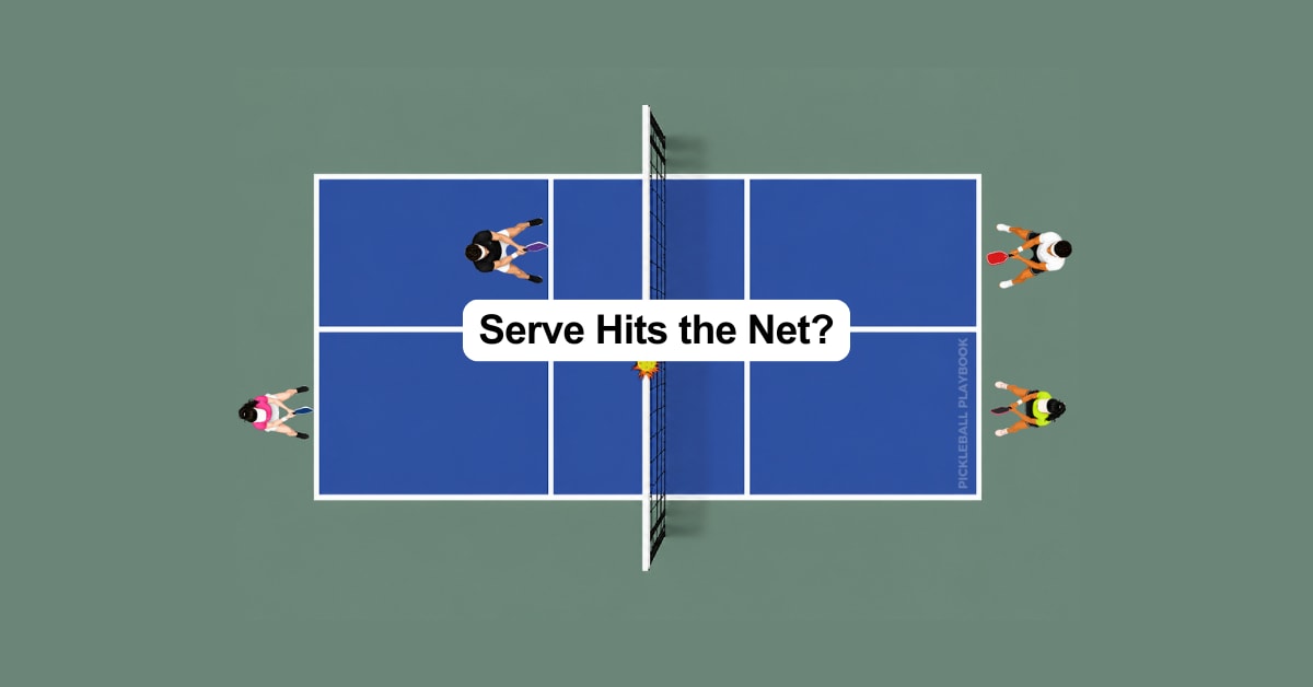 What Happens If Your Serve Hits the Net in Pickleball?