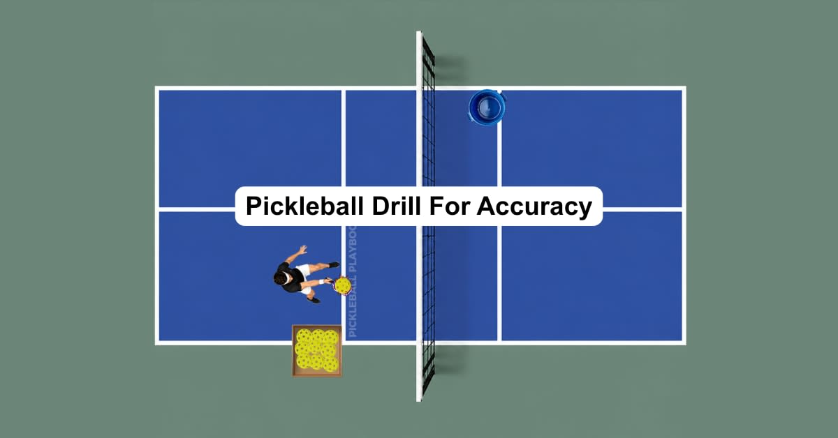 Pickleball Accuracy Drill: The Bucket Challenge