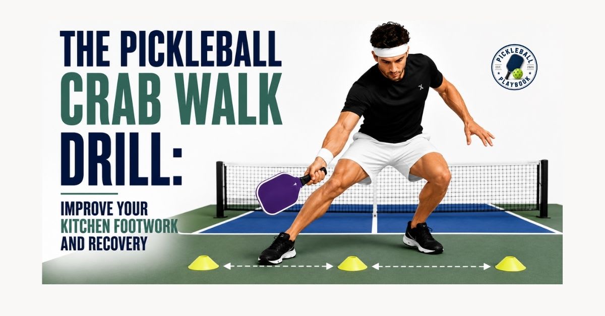 The Pickleball Crab Walk Drill: Improve Your Kitchen Footwork and Recovery