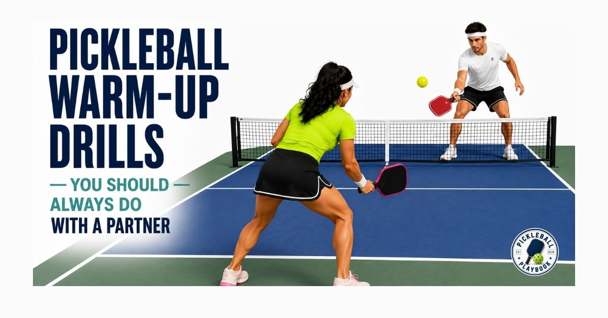 Pickleball Warm-Up Drills You Should Always Do with a Partner
