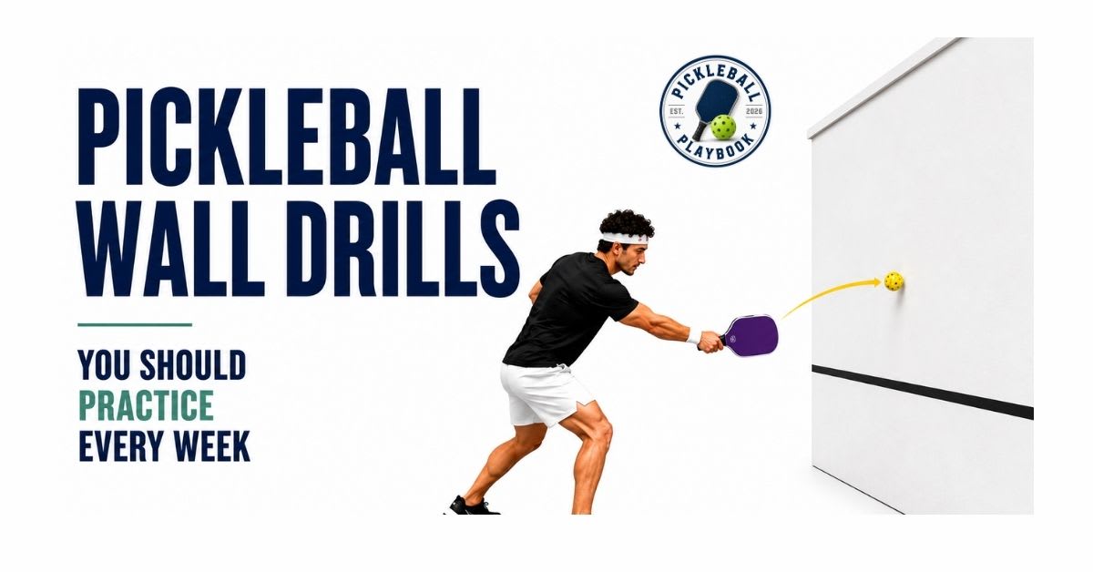 Pickleball Wall Drills You Should Practice Every Week