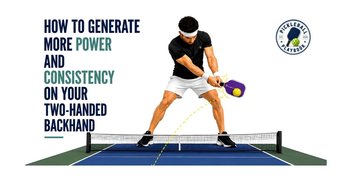 How to Generate More Power and Consistency on Your Two-Handed Backhand