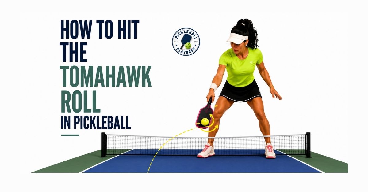How to Hit the Tomahawk Roll in Pickleball