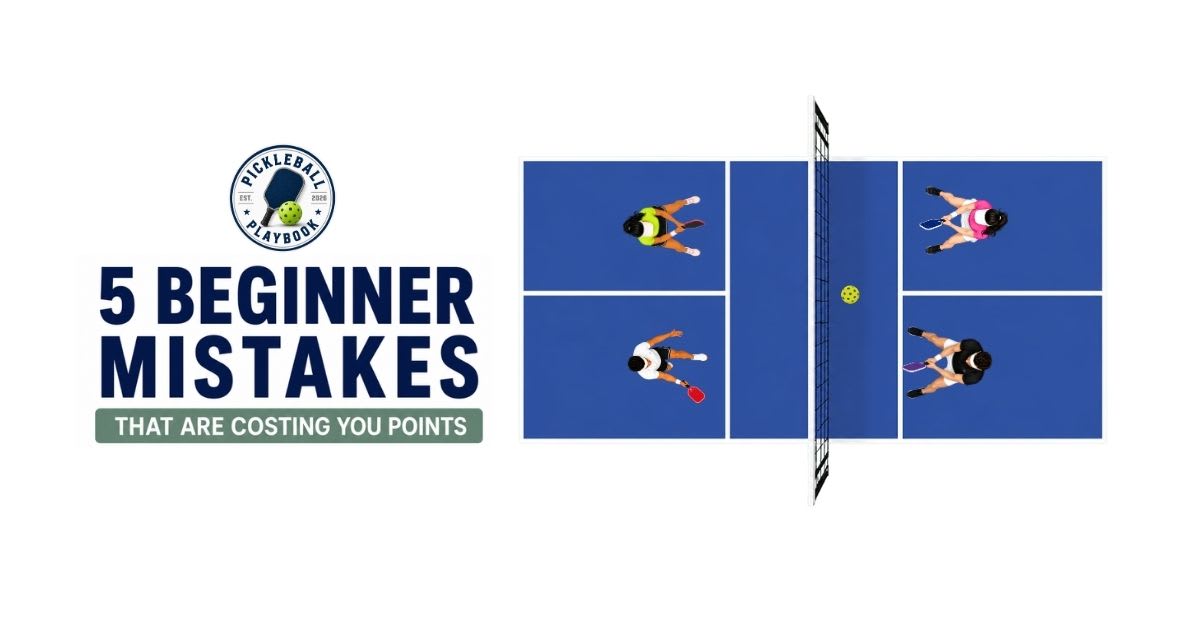 5 Beginner Mistakes That Are Holding Back Your Pickleball Game