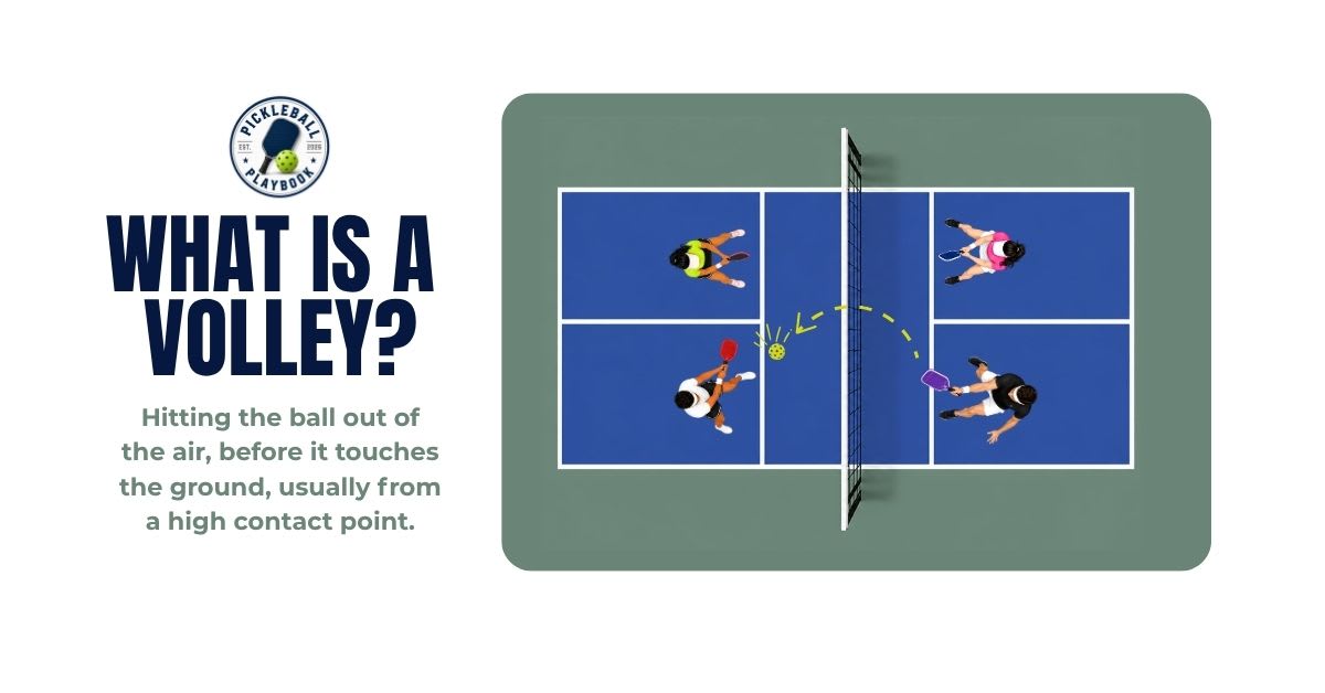 What Is a Volley in Pickleball?