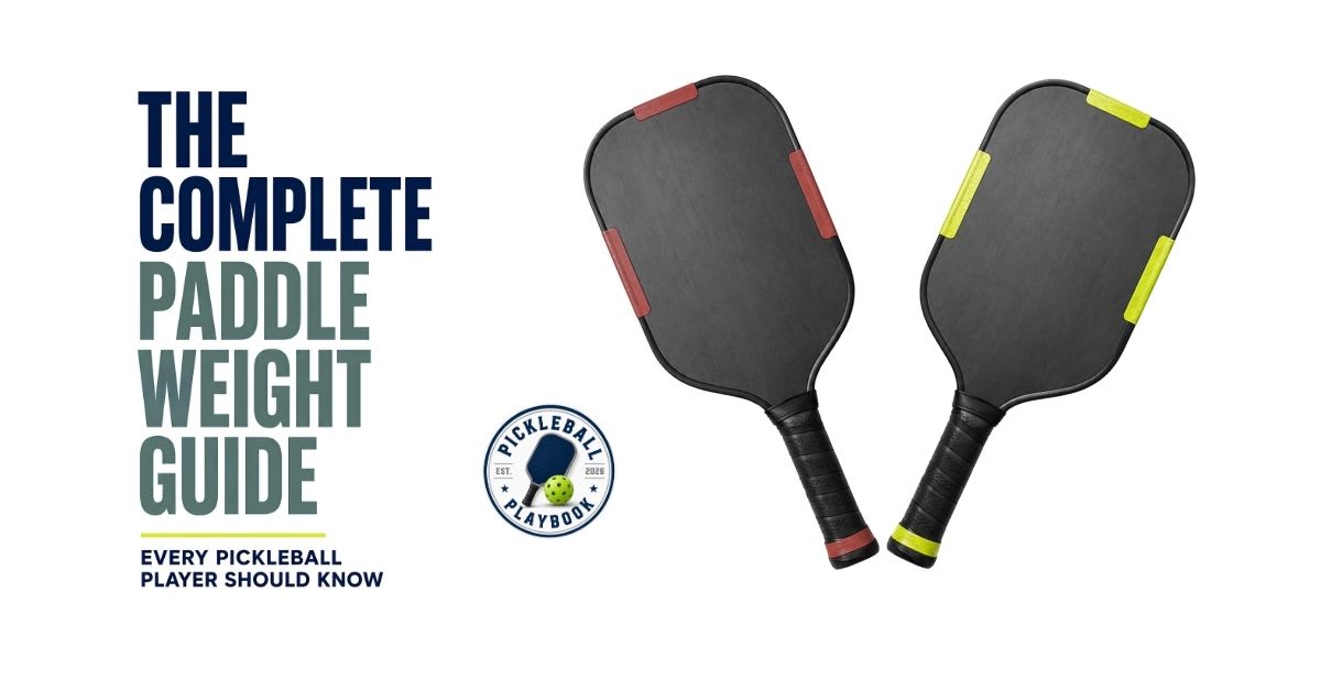 Pickleball Paddle Weight Guide