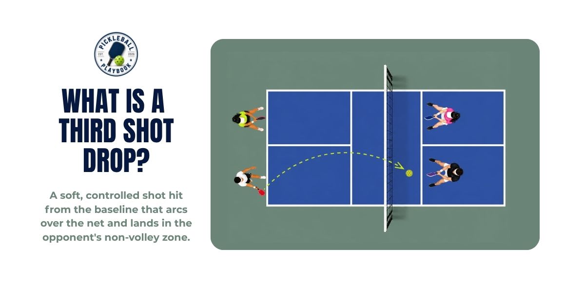 What Is a Third Shot Drop in Pickleball?