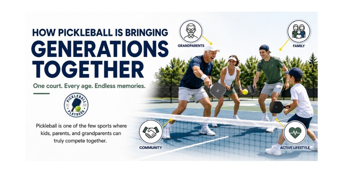 How Pickleball Is Bringing Generations Together