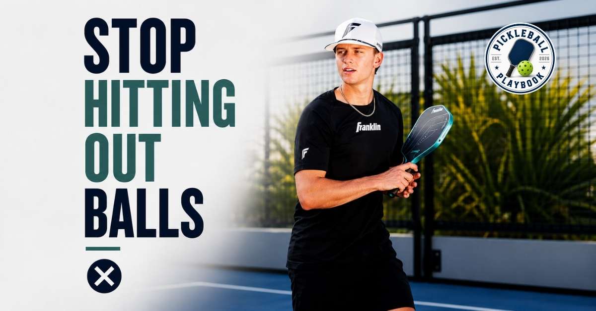 Shoulder High? Let It Fly. How to Stop Hitting Out Balls in Pickleball.