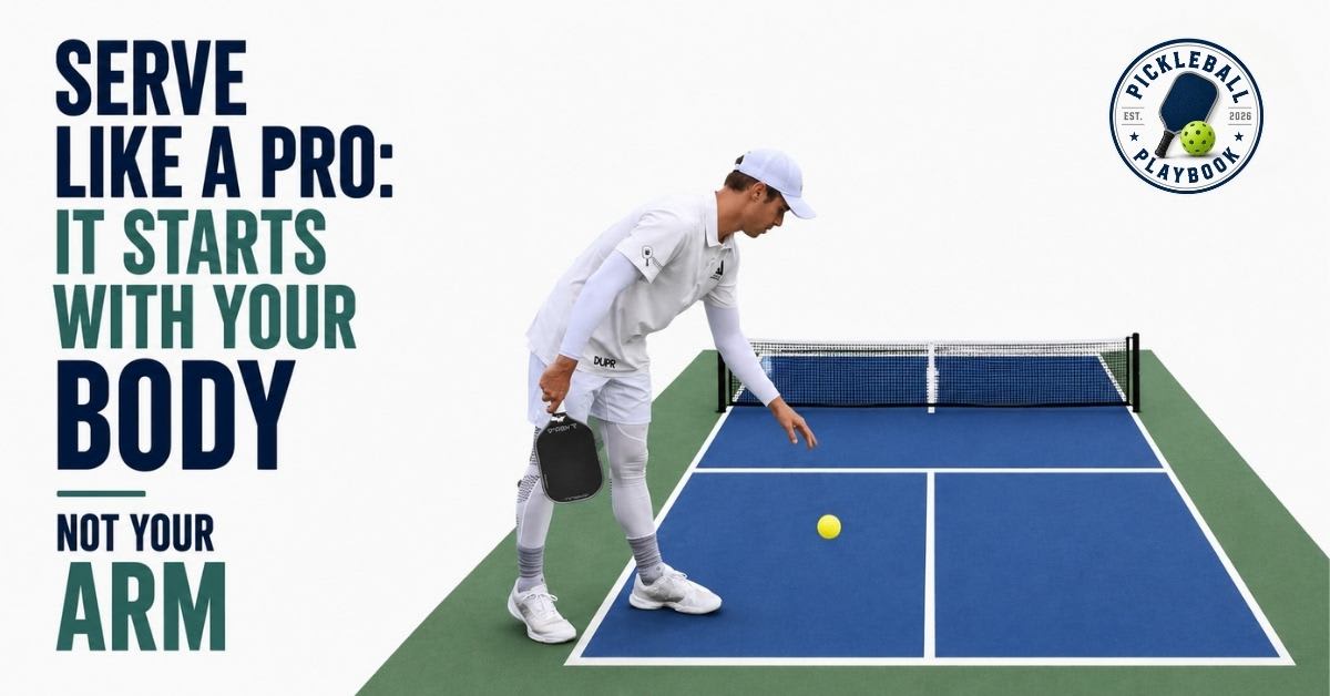 Serve Like a Pro: It Starts With Your Body Not Your Arm
