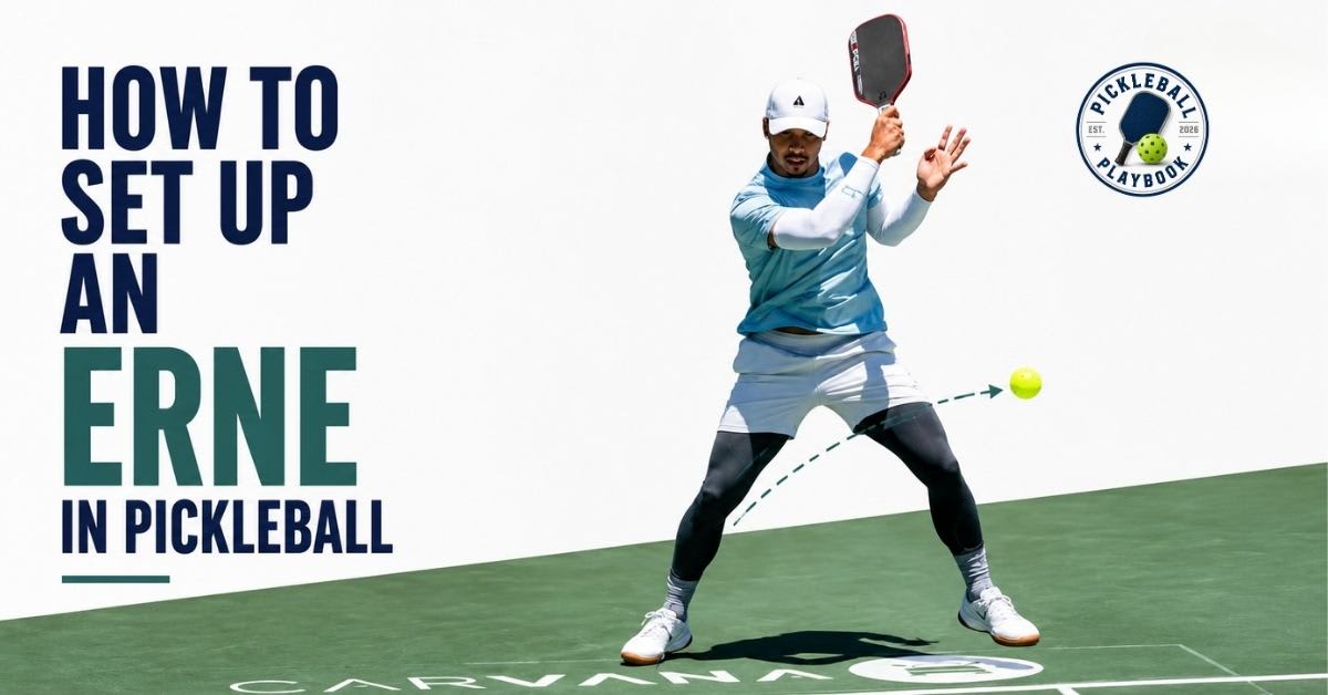 How to Set Up an Erne in Pickleball