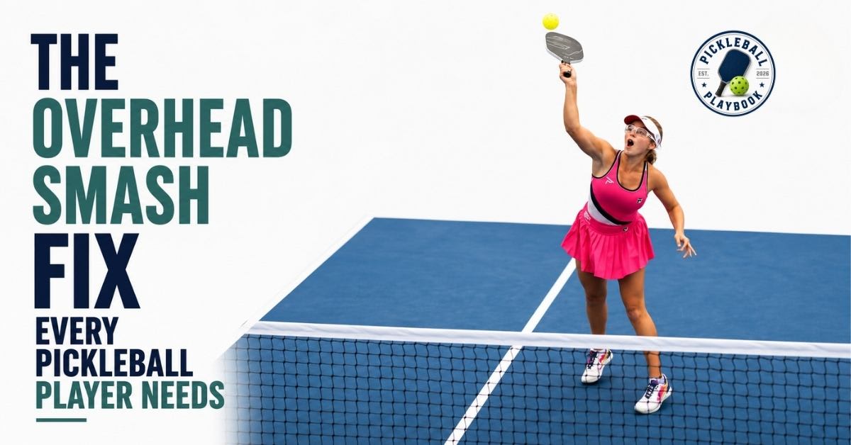 The Overhead Smash Fix Every Pickleball Player Needs