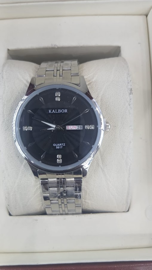 Kalbor Black Dial Analog Watch