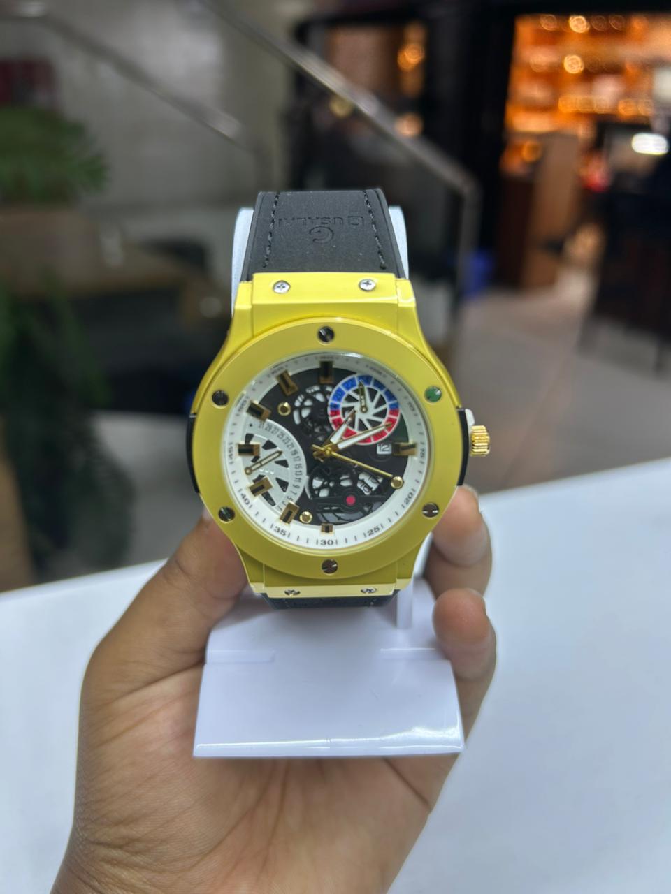 Leather Gusalai original watch