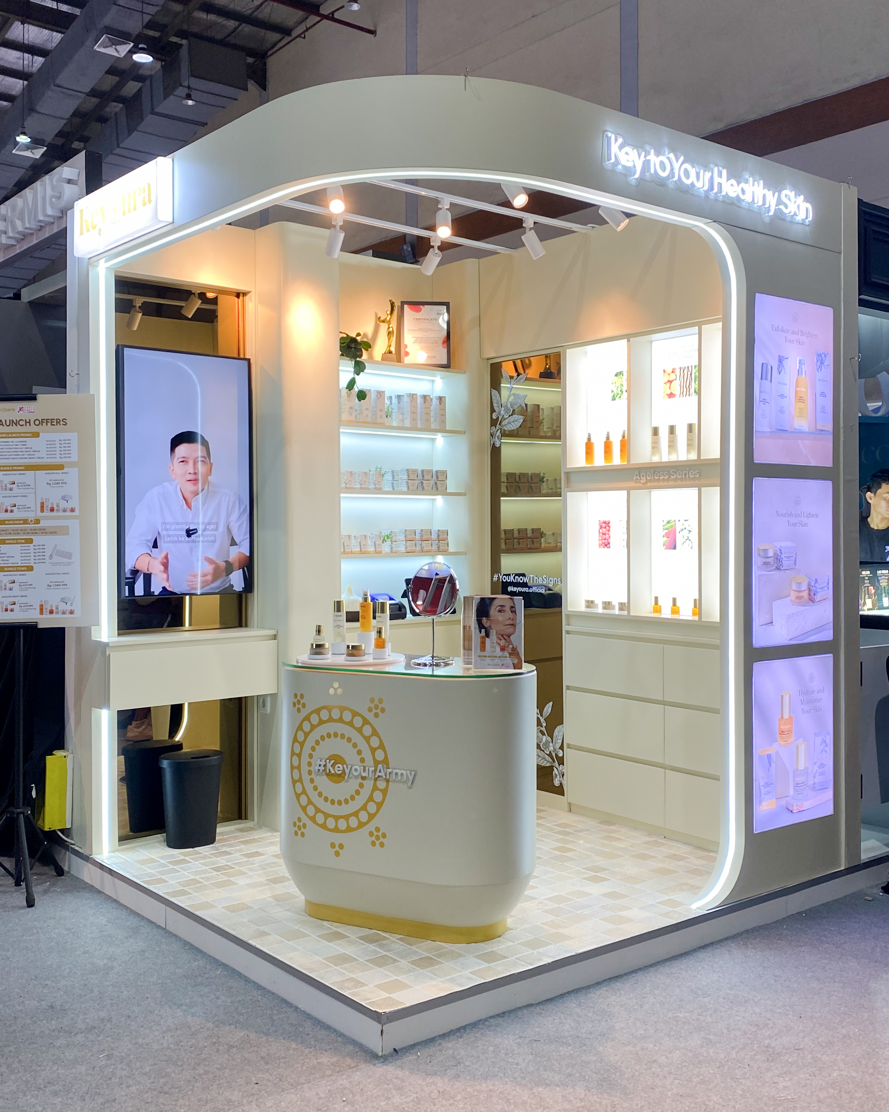 Keyoura Grand Launch at Jakarta X Beauty 2025