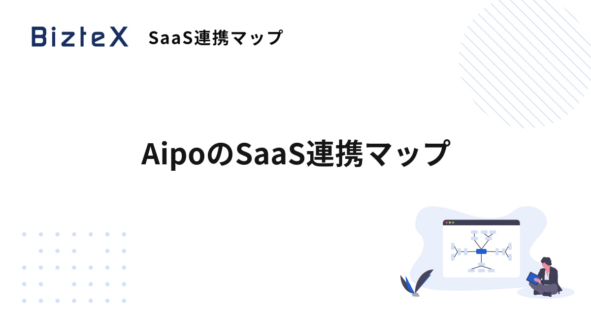 aipo saas連携マップ created by biztex
