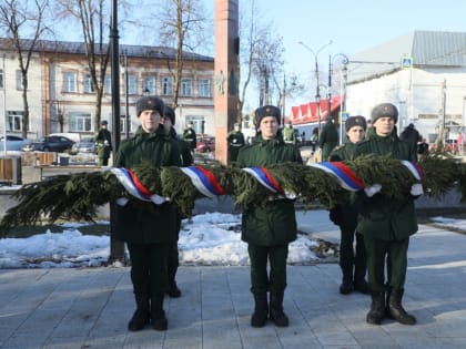 В Верее отметили годовщину освобождения города от немецко-фашистских захватчиков