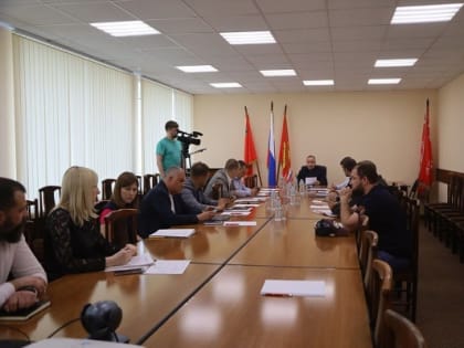 Глава г.о. Серпухов вместе с первым заместителем министра по благоустройству Подмосковья провели рабочее совещание